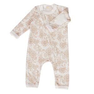 Zip Up Footless Organic Cotton Baby OENSIE