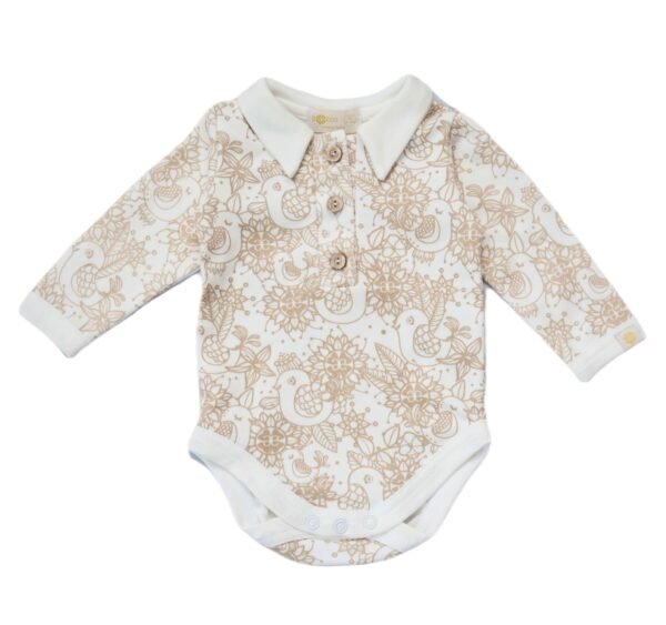 bodysiut polo for newborn organic scaled