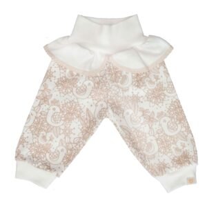 infant ruffle pants organic cotton