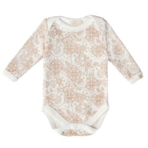 long sleeve organic bodysuit